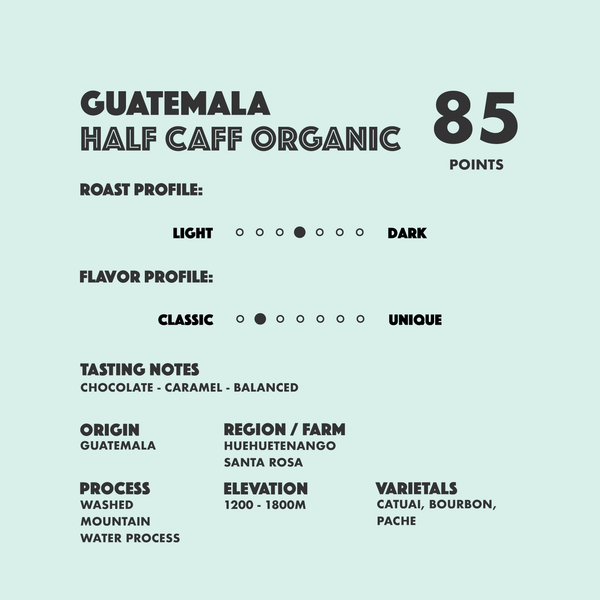 Guatemala Half Caff