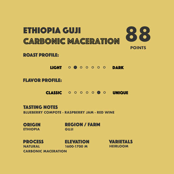 Ethiopia Carbonic Maceration Guji