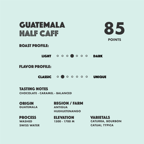 Guatemala Half Caff